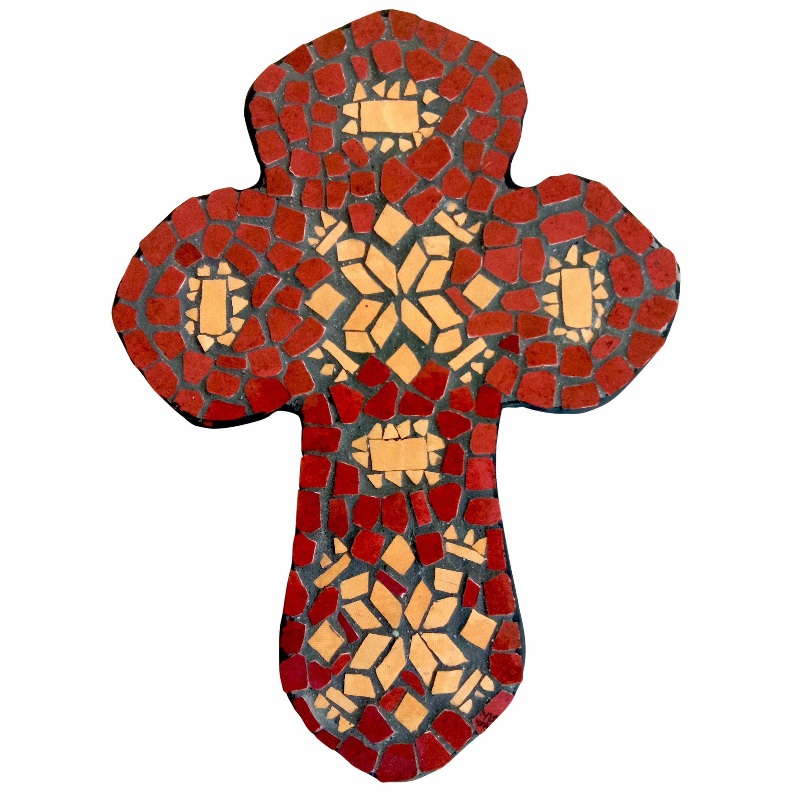 Soft-edged Medium Mosaic Cross – Abel Brown