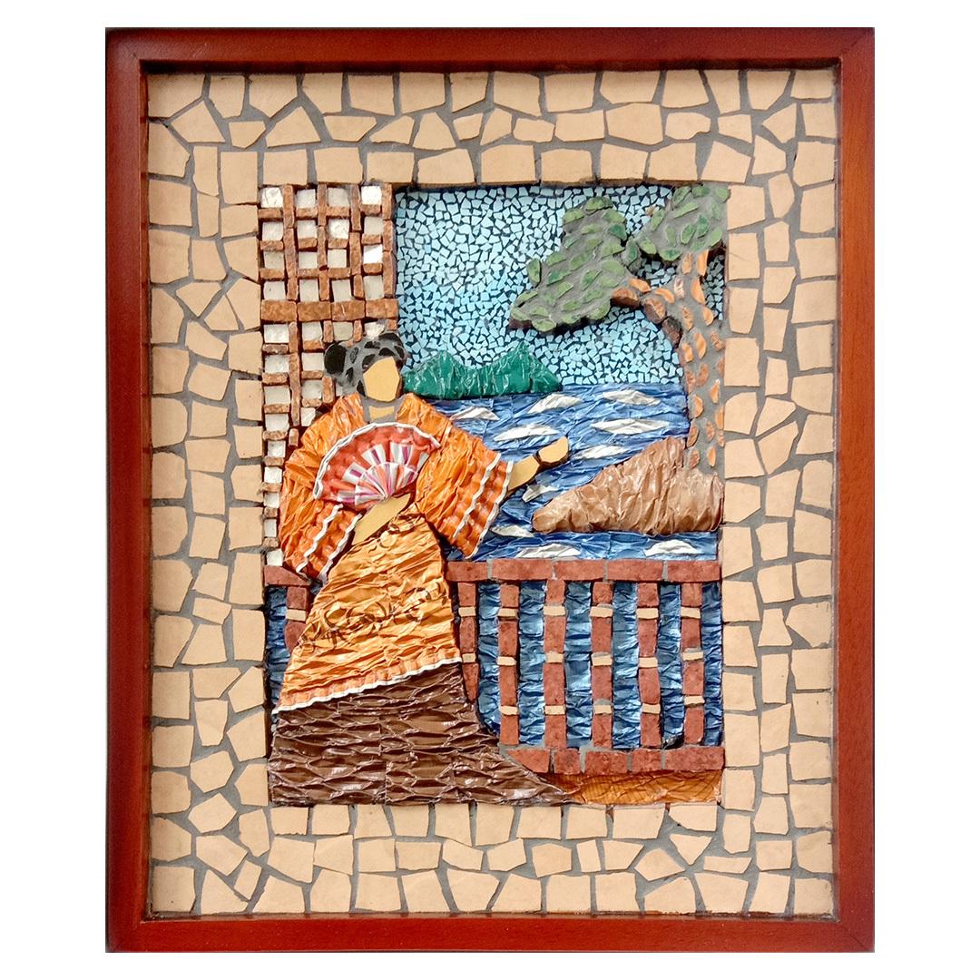 Abanico Collection Mosaic Artwork – B