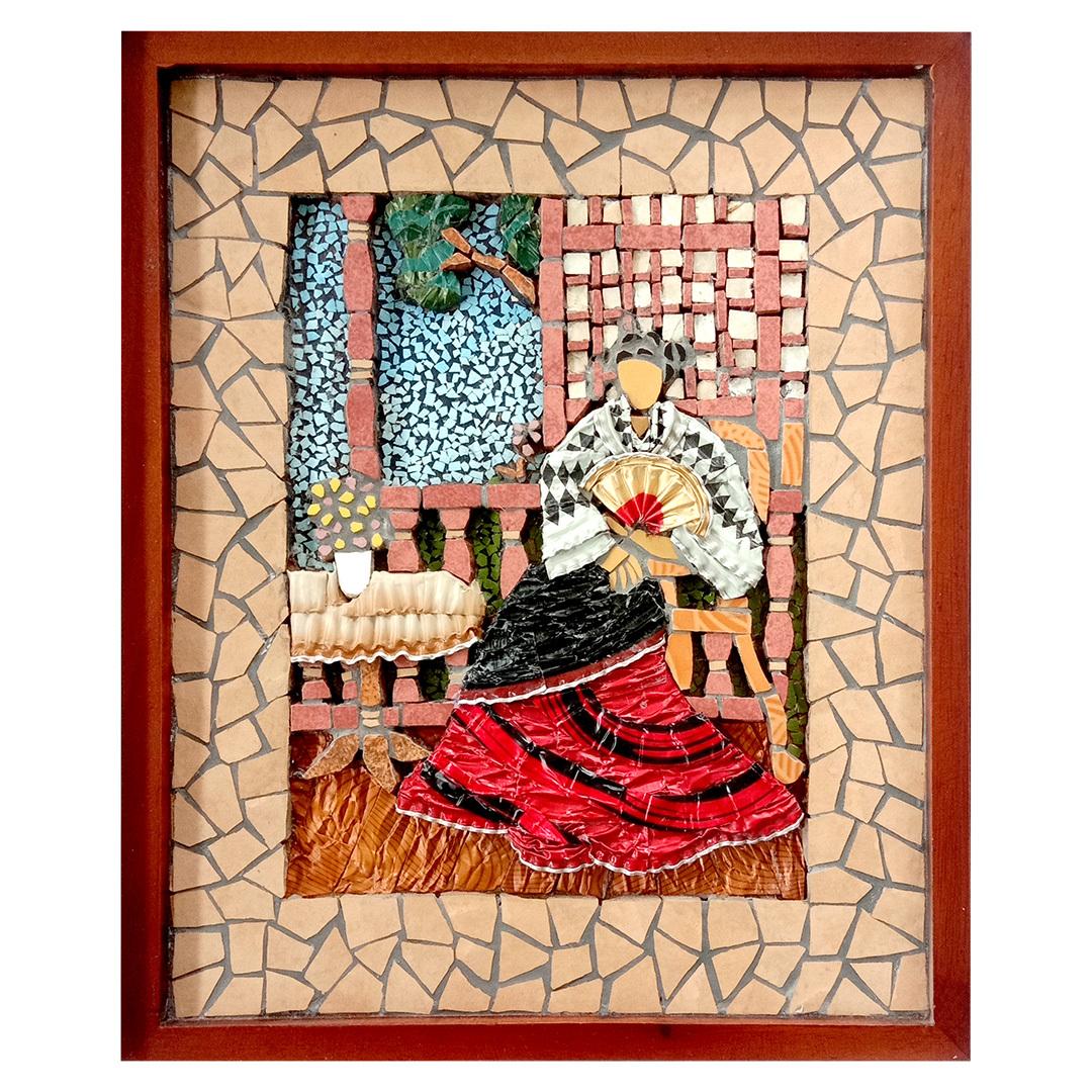 Abanico Collection Mosaic Artwork – C