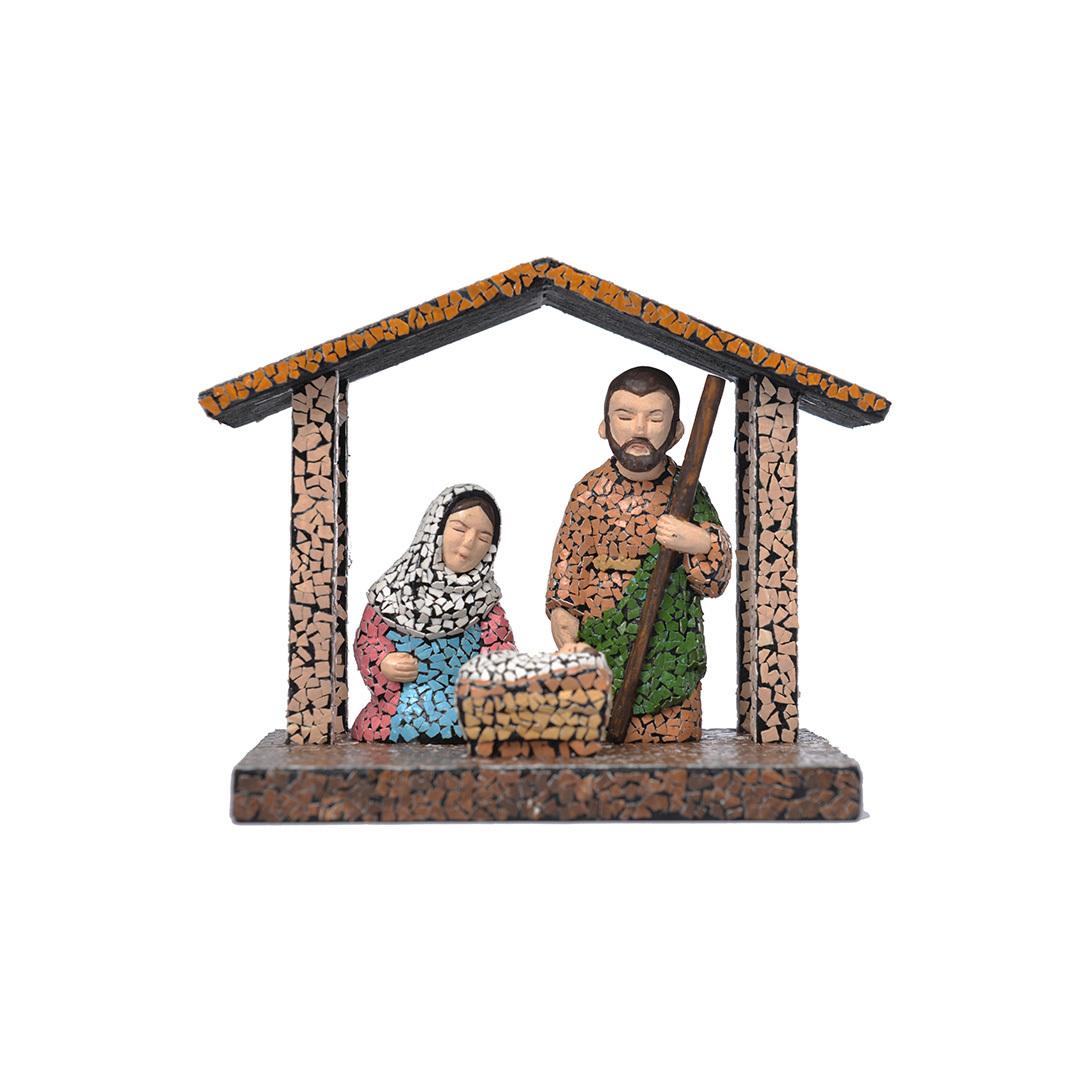 Nativity with Shelter – Multicolor