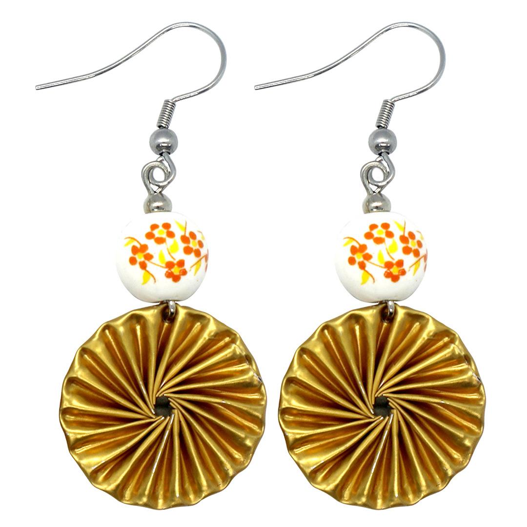 Upcycled Earrings – 72B