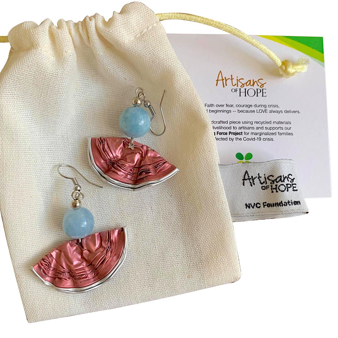 Upcycled Earrings – 79D