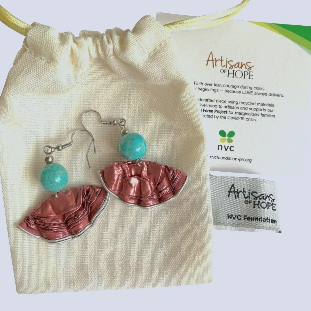 Upcycled Earrings – 51I