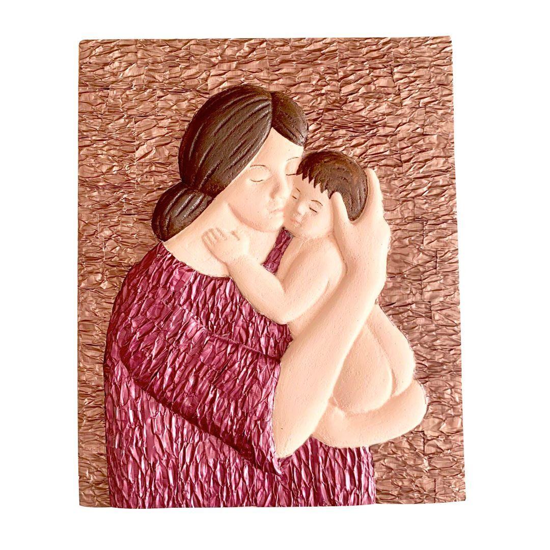 Mother and Child Mosaic – Coffee Capsules ( D )