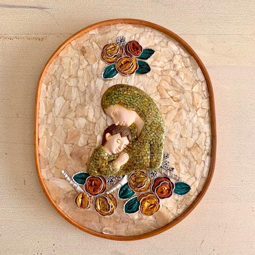 Mother and Child Mosaic – Oblong (G)