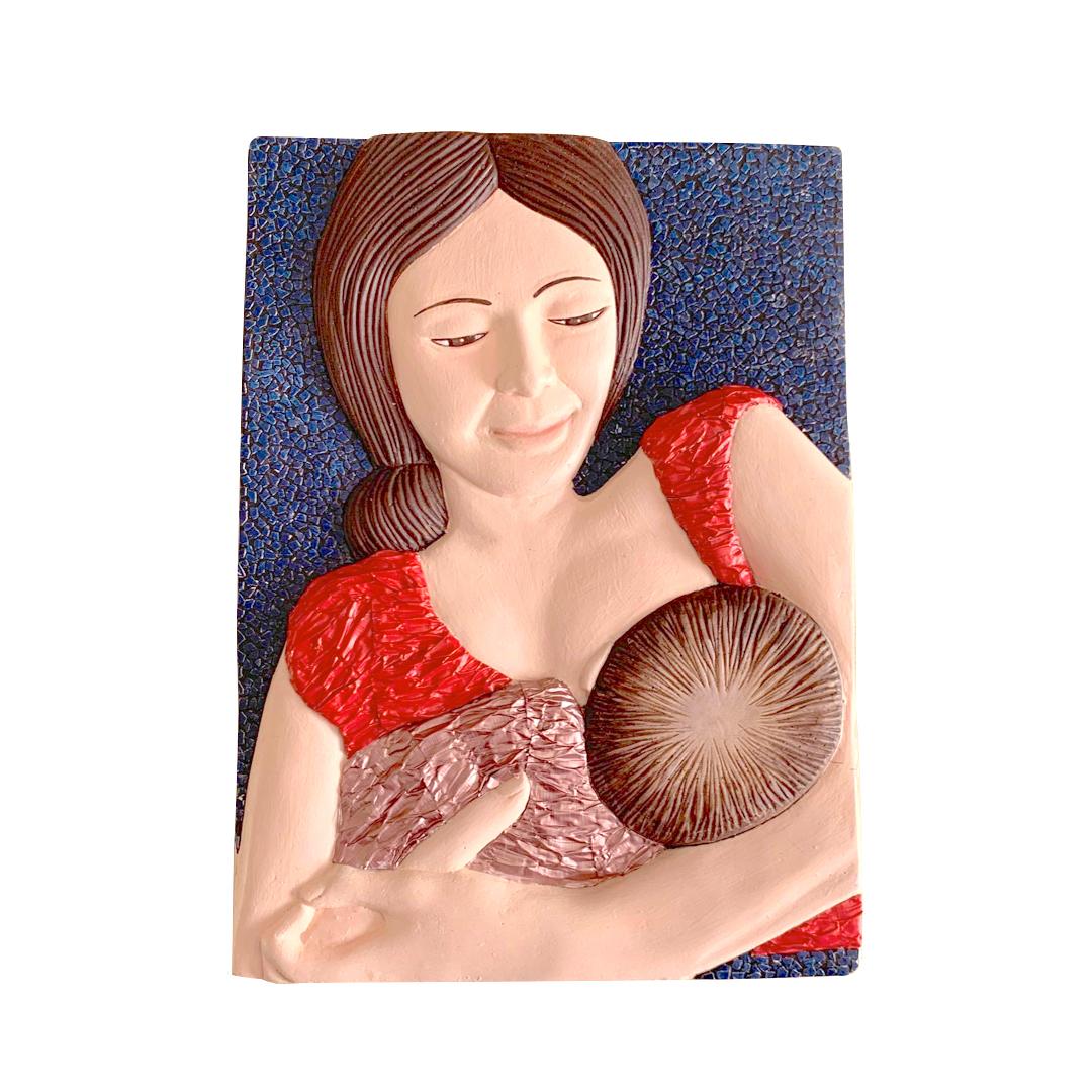 Breastfeeding Mother Mosaic – Coffee Capsules (K)
