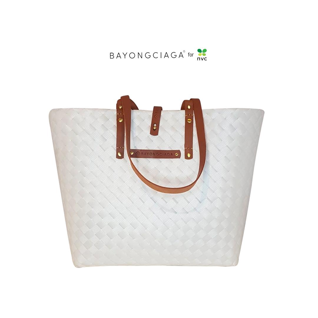 Bayongciaga – Go Premium (White with Tan Leather)