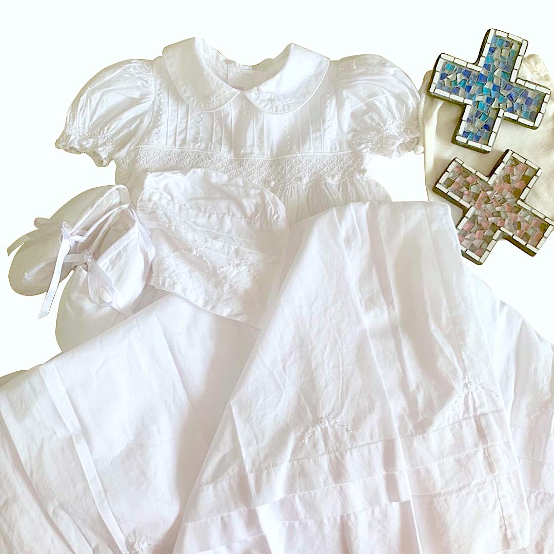 Ines Moda Infantil Christening Gown for Girls – Grace (6 Mos)