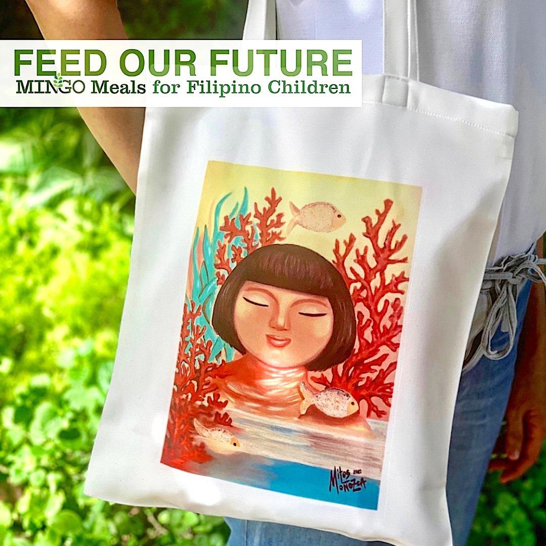 Art with Heart Tote by Mitos Moñozca – “Undersea Dreaming”