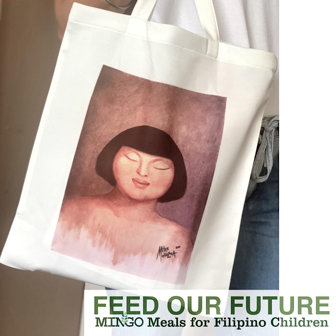 Art with Heart Tote by Mitos Moñozca – “Be Still”