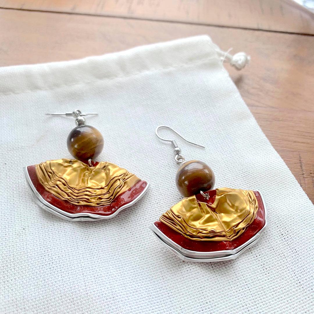 Upcycled Earrings – 61B