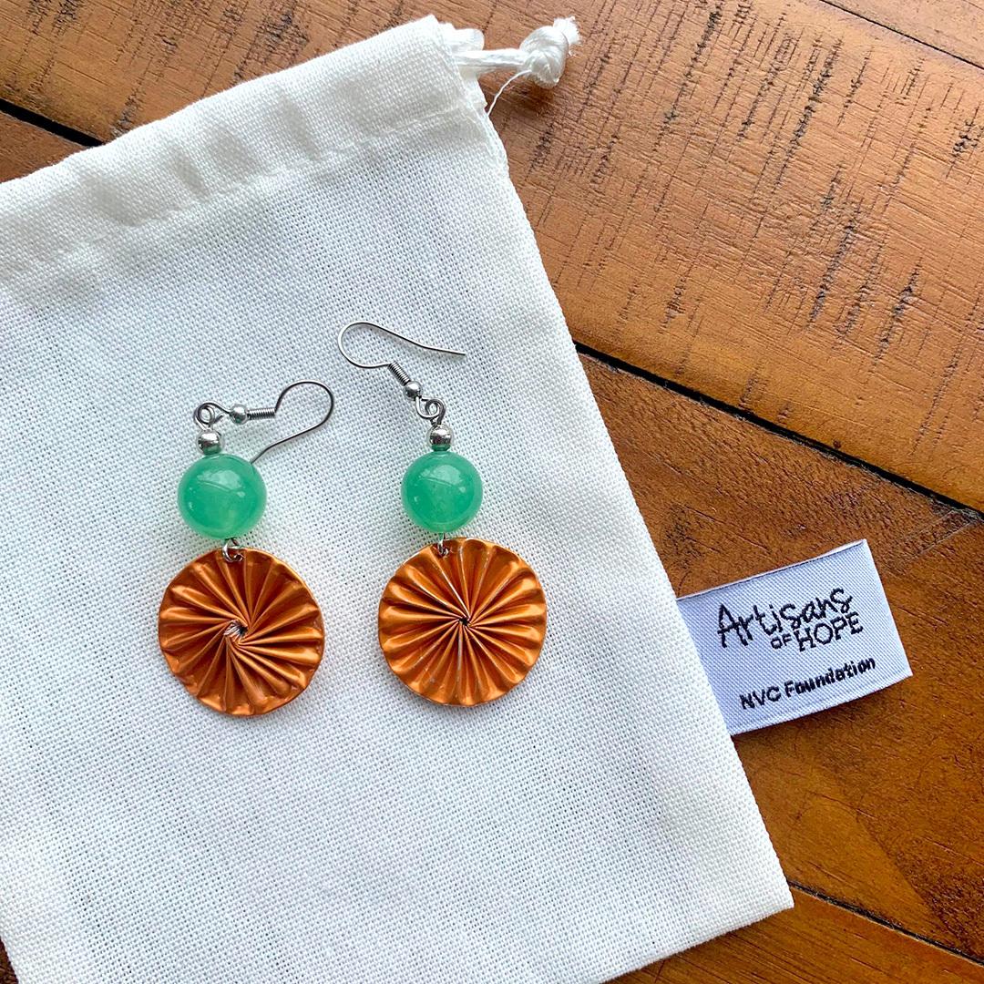 Upcycled Earrings -65K