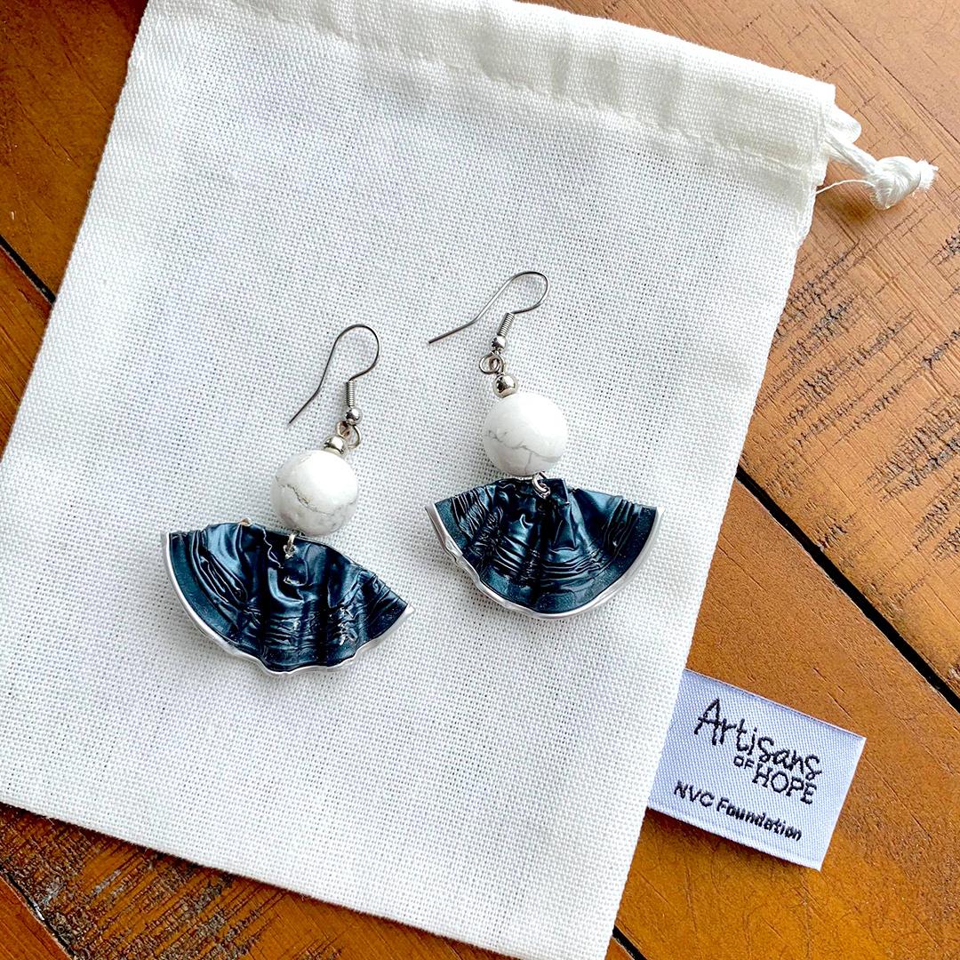 Upcycled Earrings – 83A