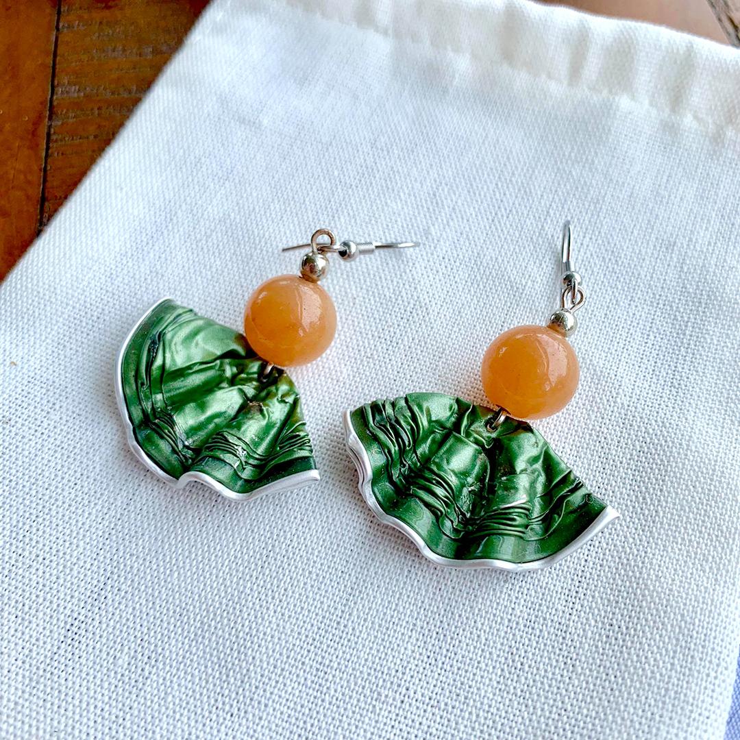 Upcycled Earrings – 83E