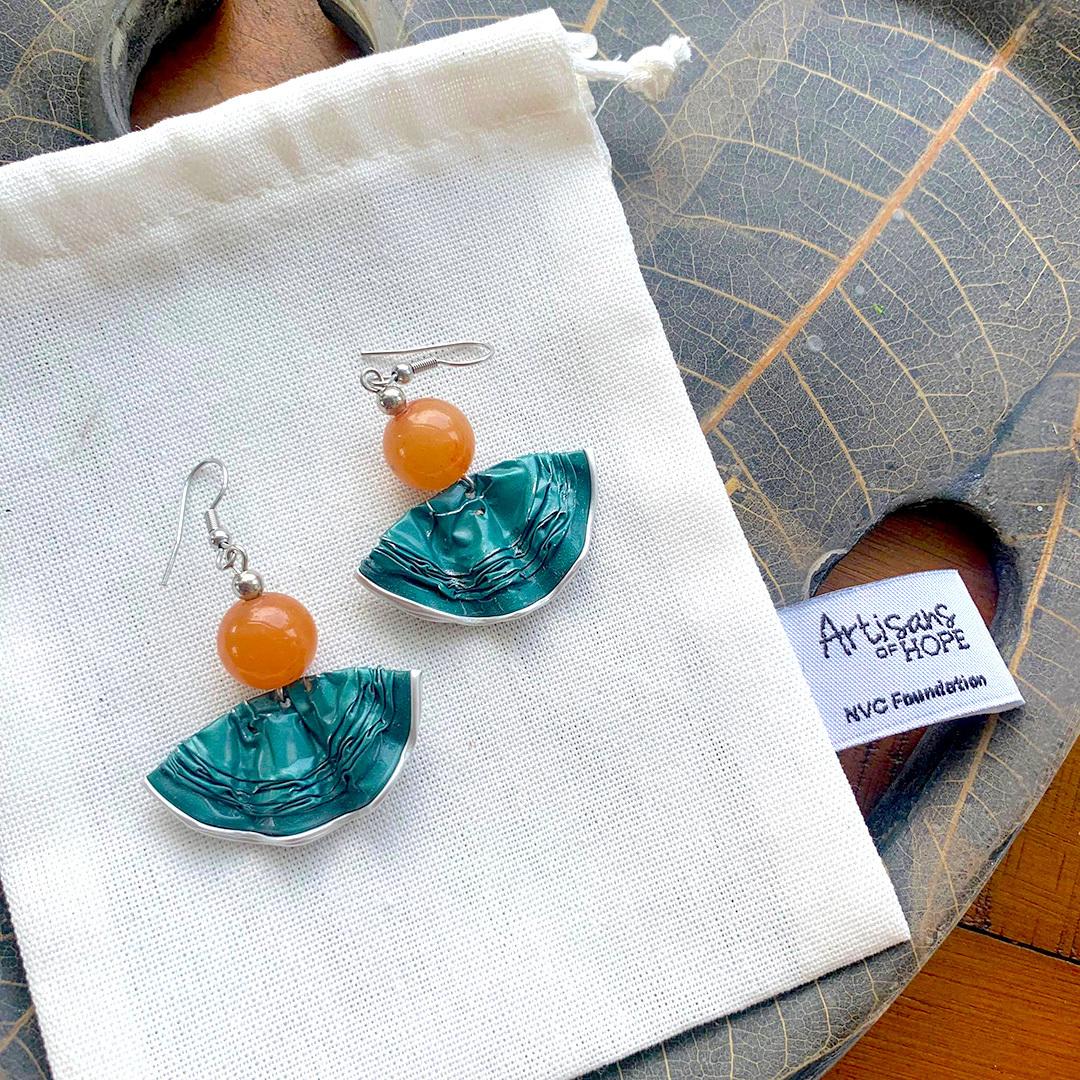 Upcycled Earrings – 83F