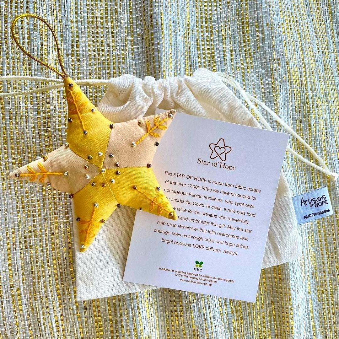 Star of Hope Ornament – G