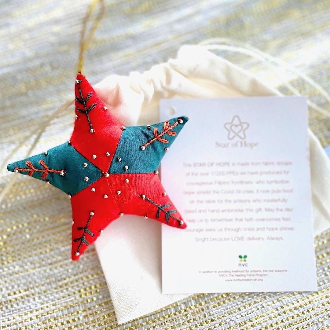 Star of Hope Ornament – H