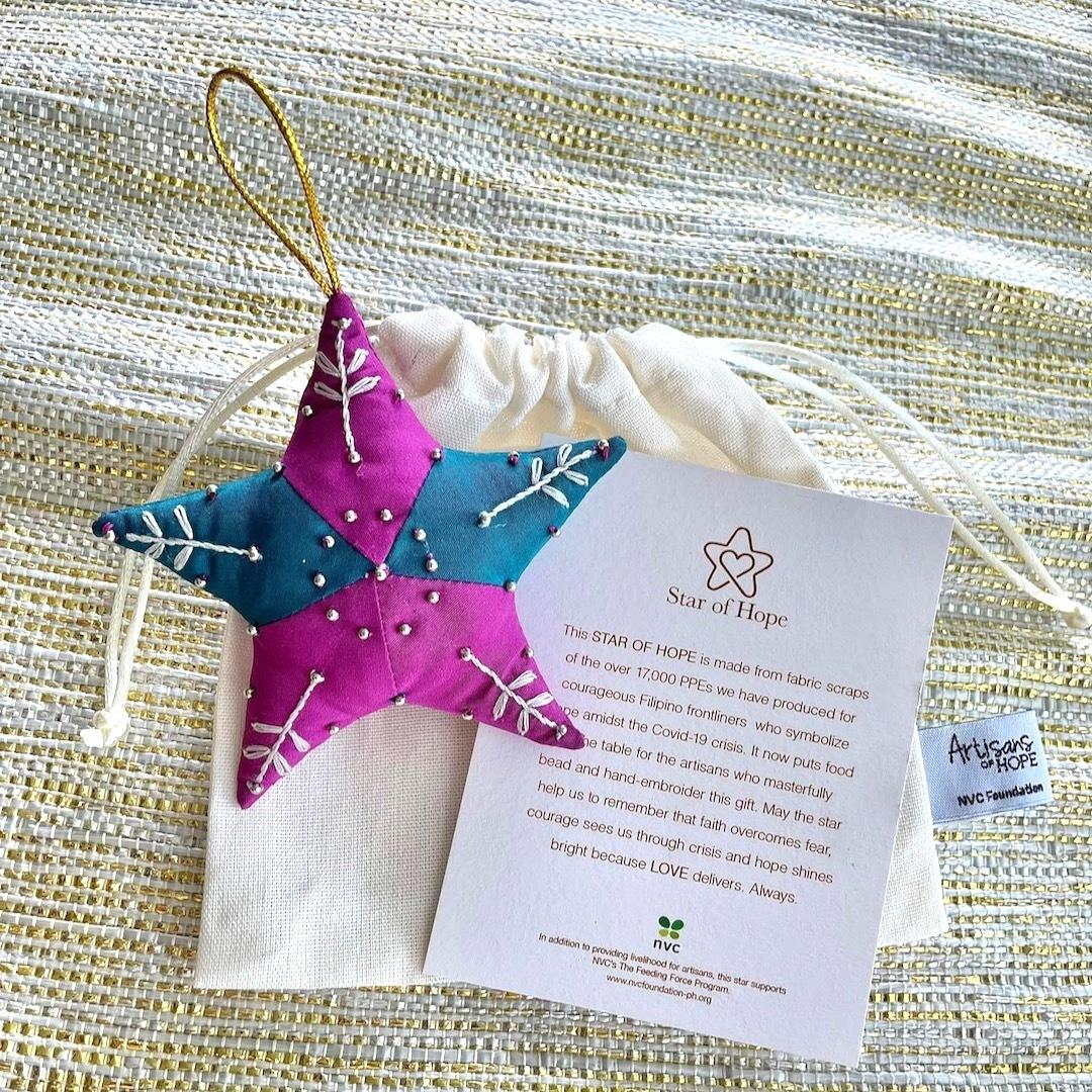 Star of Hope Ornament – I