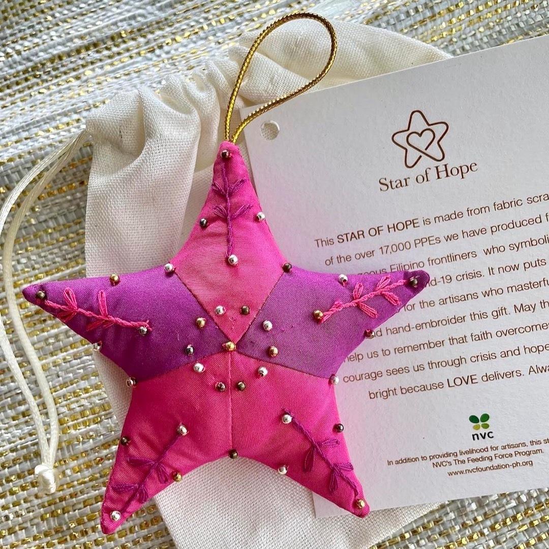 Star of Hope Ornament – K