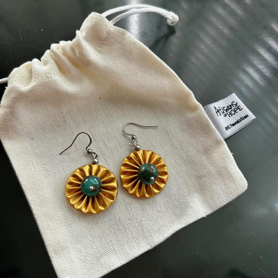Upcycled Earrings – 89A