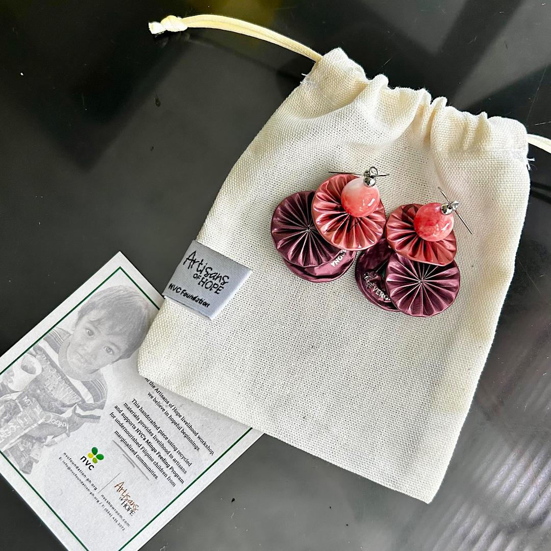 Upcycled Earrings – 91A