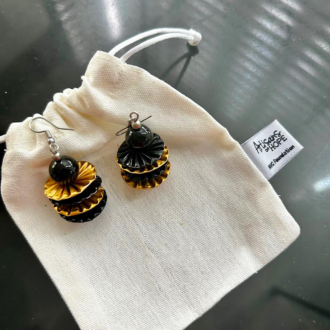 Upcycled Earrings – 92A