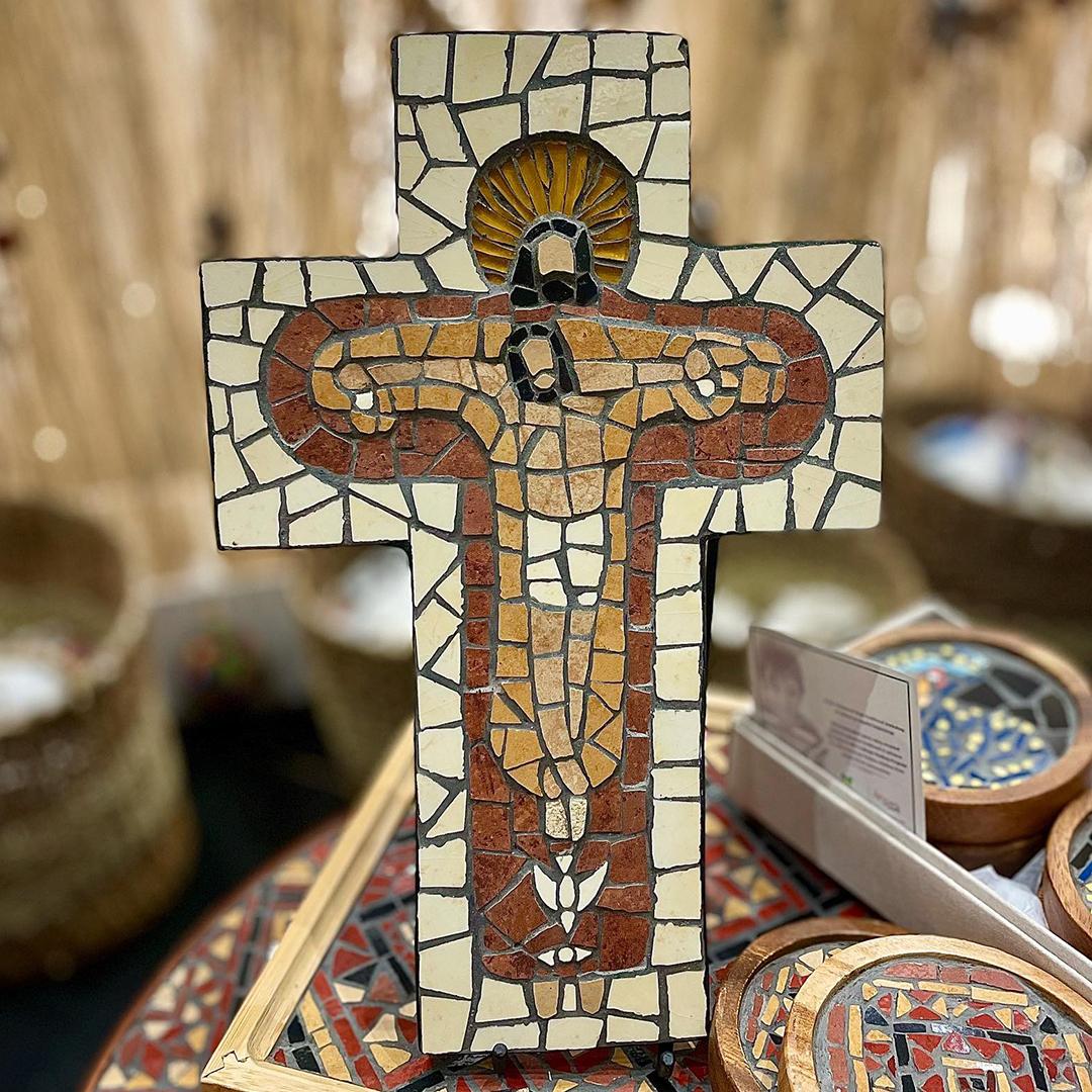 Trinity Mosaic Cross (6 x 10″)