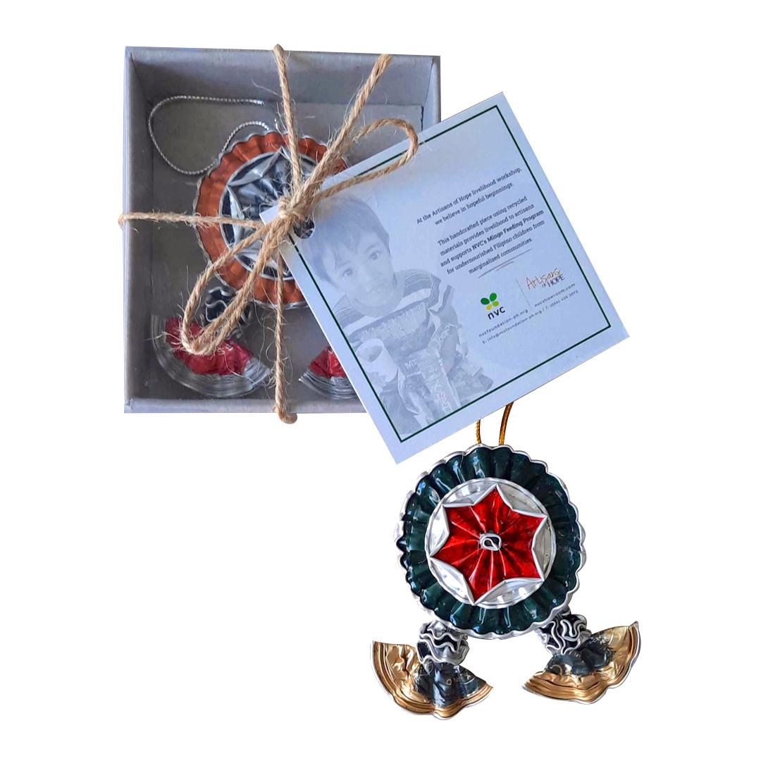Upcycled Miniature Parol Ornament in Gifbox – Assorted