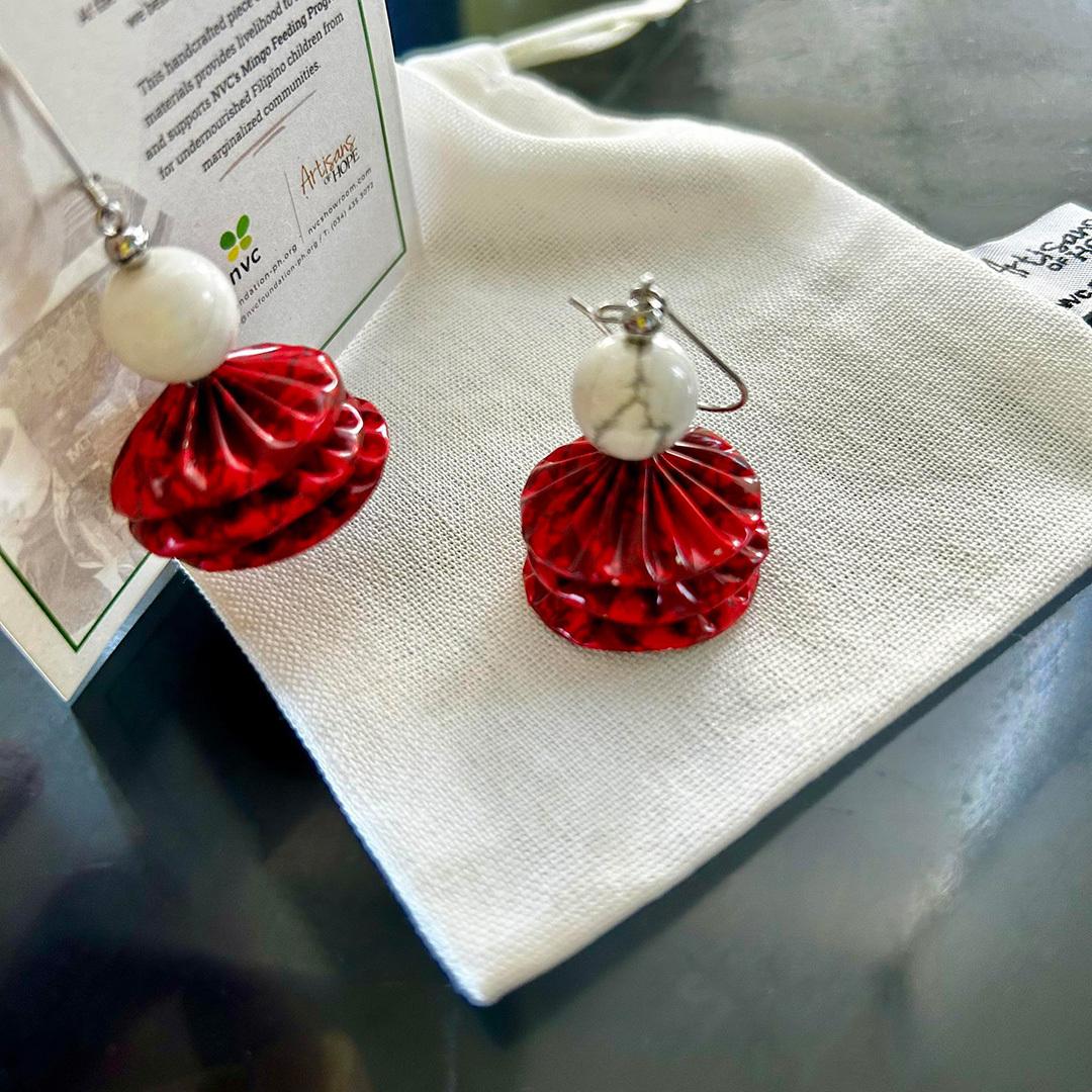 Upcycled Earrings – 99A